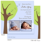 Take Note Designs Digital Photo Birth Announcements - Aiden Grey