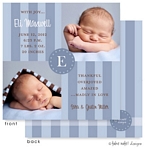 Take Note Designs Digital Photo Birth Announcements - Eli Maxwell