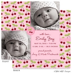 Take Note Designs Digital Photo Birth Announcements - Emily Joy