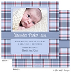 Take Note Designs Digital Photo Birth Announcements - Alexander Parker