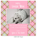 Take Note Designs Digital Photo Birth Announcements - Louise Mae