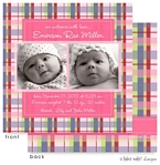 Take Note Designs Digital Photo Birth Announcements - Emerson Rae