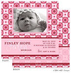 Take Note Designs Digital Photo Birth Announcements - Finley Hope