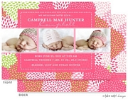 Take Note Designs Digital Photo Birth Announcements - Campbell Mae