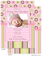 Take Note Designs Digital Photo Birth Announcements - Everly Mae