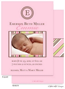 Take Note Designs Digital Photo Birth Announcements - Emerson Beth