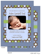 Take Note Designs Digital Photo Birth Announcements - Aiden Cambell