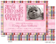 Take Note Designs Digital Photo Birth Announcements - Emery Anne