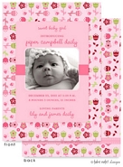 Take Note Designs Digital Photo Birth Announcements - Piper Campbell