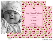 Take Note Designs Digital Photo Birth Announcements - Amy Elizabeth