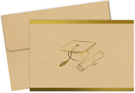 Grad-Itude (Gold Foil) Stationery/Thank You Notes by Great Papers Grad-Itude (Gold Foil) Stationery/Thank You Notes by Great Papers