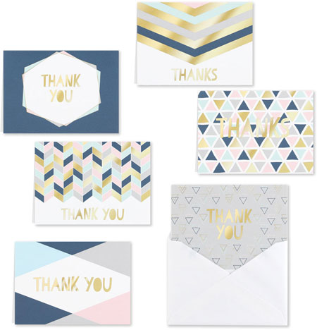 Geo Shapes Thank You Set by Masterpiece Studios