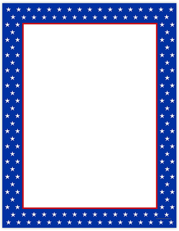 Imprintable 8 1/2" x 11" Blank Stock - American Stars Letterhead by Great Papers Imprintable 8 1/2" x 11" Blank Stock - American Stars Letterhead by Great Papers