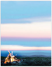 Imprintable 8 1/2" x 11" Blank Stock - Bonfire With A View Letterhead by Great Papers