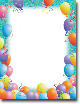 Imprintable Blank Stock - Party Letterhead by Masterpiece Studios