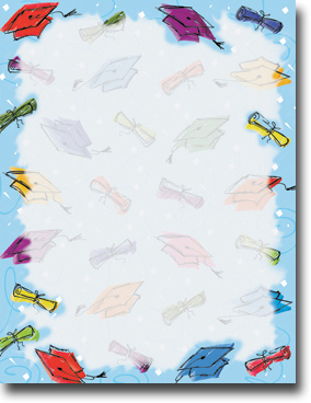 Imprintable Blank Stock - Grad Hats Letterhead by Masterpiece Studios Imprintable Blank Stock - Grad Hats Letterhead by Masterpiece Studios
