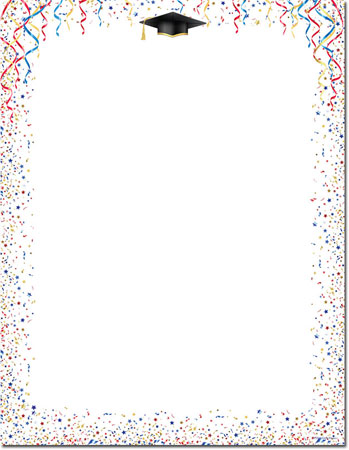 Imprintable Blank Stock - Celebrate Letterhead by Masterpiece Studios