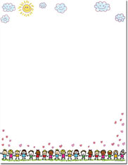 Imprintable Blank Stock - Making Friends Letterhead by Masterpiece Studios