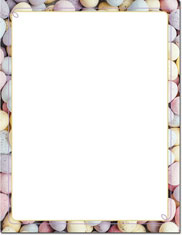 Imprintable Blank Stock - Speckled Eggs Letterhead by Masterpiece Studios