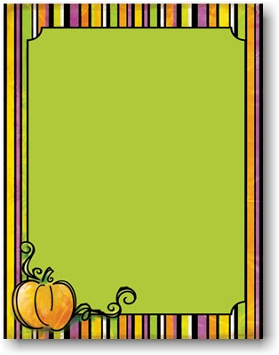 Imprintable Blank Stock - Spooktacular Letterhead by Masterpiece Studios