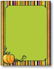 Imprintable Blank Stock - Spooktacular Letterhead by Masterpiece Studios