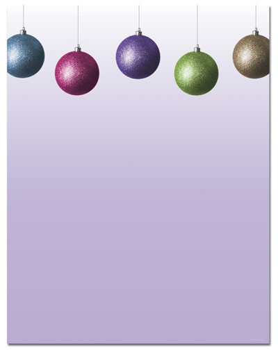 Imprintable Blank Stock - Glitzy Bulb Letterhead by Masterpiece Studios