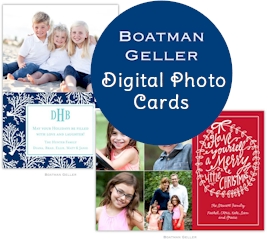 Digitally Printed Holiday Photo Cards