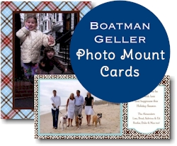 Holiday Photo Mounted Cards