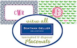 Boatman Geller - Personalized Placemats