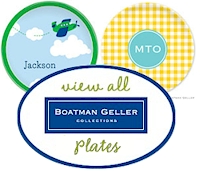 Boatman Geller - Personalized Melamine Plates