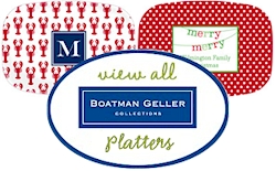 Boatman Geller - Personalized Melamine Platters