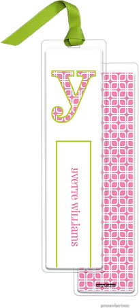 PicMe Prints - Personalized Bookmarks (Squares Bubblegum with Ribbon) PicMe Prints - Personalized Bookmarks (Squares Bubblegum with Ribbon)