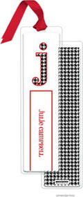 PicMe Prints - Personalized Bookmarks (Houndstooth with Ribbon)