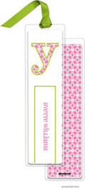 PicMe Prints - Personalized Bookmarks (Squares Bubblegum with Ribbon)