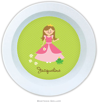 Boatman Geller - Personalized Melamine Bowls (Princess Portrait)