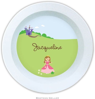 Boatman Geller - Personalized Melamine Bowls (Princess)