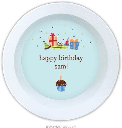 Boatman Geller - Personalized Melamine Bowls (Birthday Sky)