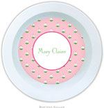 Boatman Geller - Personalized Melamine Bowls (Little Sailboat Pink)