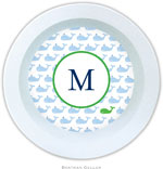 Boatman Geller - Personalized Melamine Bowls (Whale Repeat)