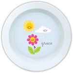 Boatman Geller - Personalized Melamine Bowls (Happy Daisy)