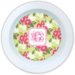 Boatman Geller - Personalized Melamine Bowls (Lillian Floral Bright)