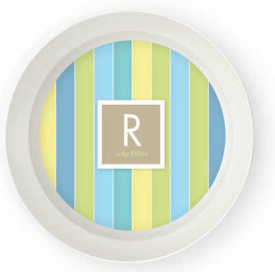 Spark & Spark Bowls - Blue Pastels Initials