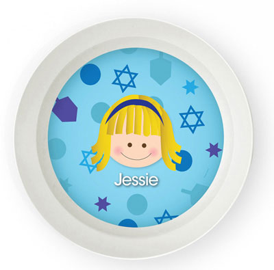 Spark & Spark Bowls - Hanukkah Joy (Girl) Spark & Spark Bowls - Hanukkah Joy (Girl)