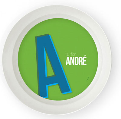 Spark & Spark Bowls - Double Initial (Green) Spark & Spark Bowls - Double Initial (Green)