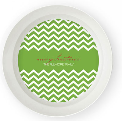 Spark & Spark Bowls - Fancy Zig Zags (Green) Spark & Spark Bowls - Fancy Zig Zags (Green)