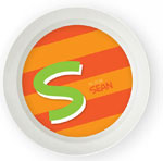 Spark & Spark Bowls - Brilliant Initial (Orange)
