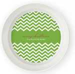 Spark & Spark Bowls - Fancy Zig Zags (Green)