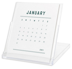 2022 Simple Line Desktop Calendars by Ruff House Art