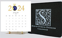Stevie Streck Designs - Desk Calendar (2024)