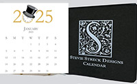 Stevie Streck Designs - Desk Calendar (2025)
